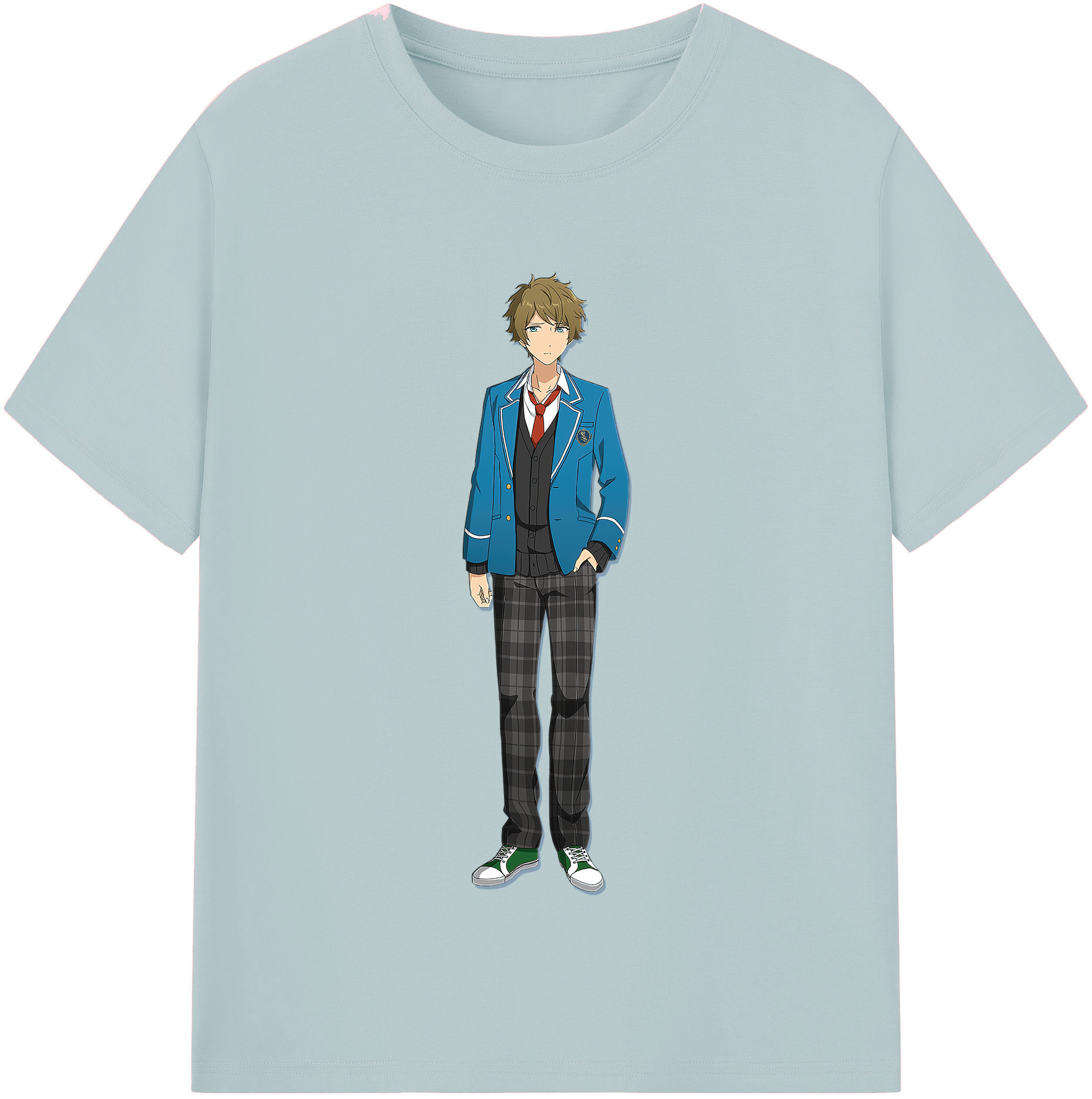 （画像用） あんさんぶるスターズ! Ensemble Stars 綿100％半袖Tシャツ（フロントプリント）
